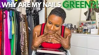 Why is my nail green? Pseudomonas & How to treat it?