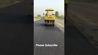 Compaction of Asphalt Tendam & PTR #civilengineering #viralreels #foryou #shortvideo #video #viral