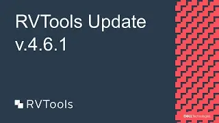 What's New in RVTools v.4.6.1