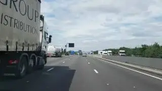 M25 Junction 27 going to Hoddesdon Geddings Road via Turnford Wormley Broxbourne Hertfordshire 23061