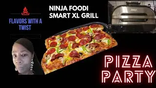 Pizza in the Ninja Foodi Grill