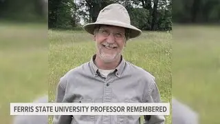 After professor's sudden passing, Ferris State University community honors his legacy