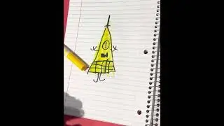 How To Draw Bill Cipher