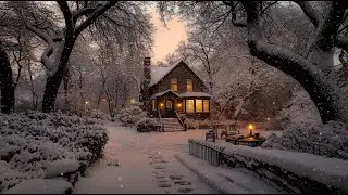 ❝Lost in a Snowy Solitude House❞ | Dark Academia Piano for Study & Silent Thoughts