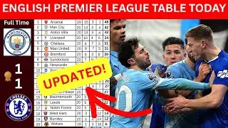 ✅ Premier League Table Today | 2025/26 Season EPL Standings (UPDATED Standings)