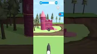 Slingshot Smash | Level 231 Gameplay | Best Casual Arcade Android/iOS Mobile Games #shorts