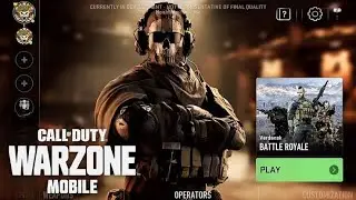 *NEW* Warzone Mobile Alpha 1.4.0 Final Graphics Gameplay!