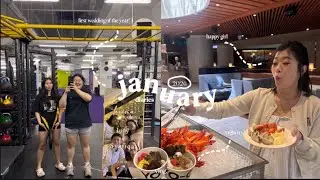 january vlog | how I start my 2026 (gym ,unboxing,shopping and more)