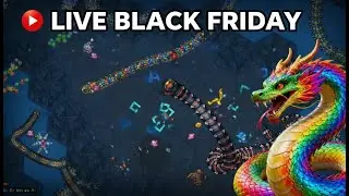 LIVE: Black Friday Little Big Snake Gameplay 🐍 Casual Battles