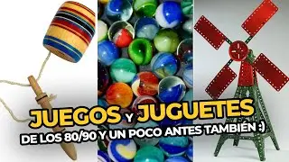 JUGUETES y JUEGOS de los AÑOS 80 y 90 (parte 1) | PERDÓN, CENTENNIALS