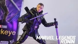 Marvel Legends Ronin Hawkeye Clint Barton Avengers Disney Plus Hasbro Action Figure Review!