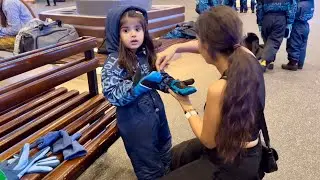 ITS SNOW TIME FOR ZIANA IN DUBAI ⛄️❄️❤️🧿 | PART 2