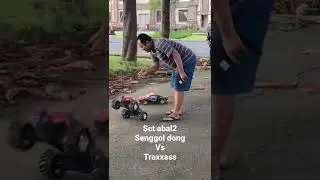 tes jumping rc traxxas vs vkar racing