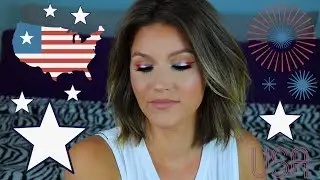 4th OF JULY MAKEUP TUTORIAL / Jessica York