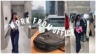 Work From office  💻 Mphasis Noida 1425~ Shopping 🛍️ ~ Productive Week 🎀