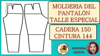 MOLDE PANTALON TALLE ESPECIAL