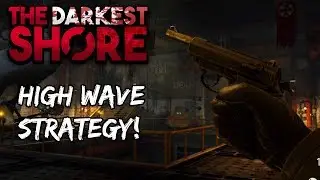 THE DARKEST SHORE HIGH WAVE STRATEGY! The BEST Training Spot In The Darkest Shore (COD WW2 Zombies)