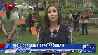 Vigil opposing 287G program