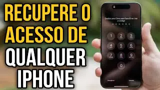 Esqueci a senha do iPhone - Veja como desbloquear iPhone sem saber a SENHA