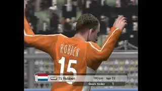 WINNING ELEVEN 9 l ARJEN ROBBEN GOALS VS REAL MADRID