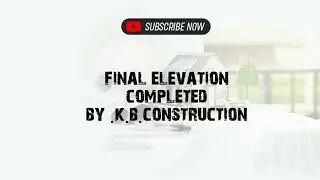  DRONE SHOOTING..FINAL ELEVATION  COMPLETED BY KB CONSTRUCTION....