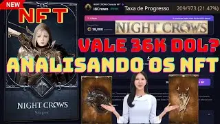 NIGHT CROWS - ANALISANDO OS PRIMEIROS NFT A VENDA E BID NO WEMIX PLAY 36.000 D&Oacute;LARES