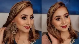 Dasain makeup look 2021 | using only 6 products | festive makeup #dasainmakeuptutorial