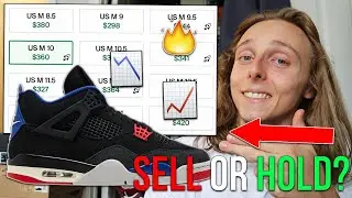 PRICES SETTLING NOW📈📉! SELL OR HOLD AIR JORDAN 4 
