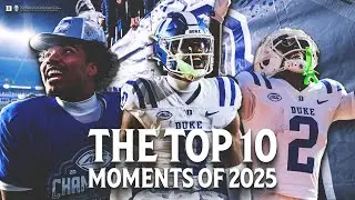 DUKE FOOTBALL'S TOP 10 MOMENTS OF 2025