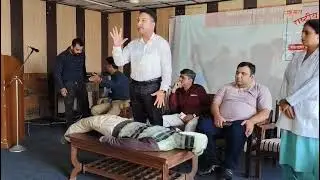 Organizing a special workshop on CPR and drug addiction in the government excellent college