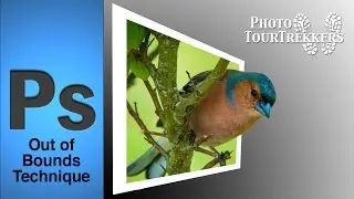 Out of Bounds Technique - Adobe Photoshop Tutorial