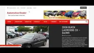 Automotive Dealer Website User Management - Tindoru Sites