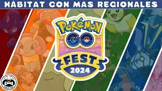 HABITAT CON M&Aacute;S POKEMON REGIONALES EN EL GO FEST 2024 EN POKEMON GO