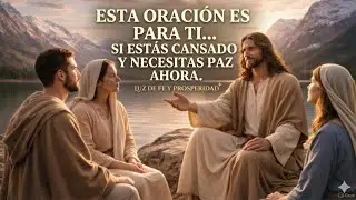 “Esta oración es para ti… si estás cansado y necesitas paz ahora”