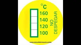 Irreversible 100 120 140 160℃ High Temperature Sensitive Labels