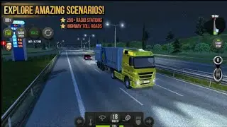 Europe truck simulator driving vlog my first video truck game cars delivery 