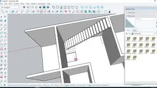 Modern 28x32 Feet House Plan in SketchUp | Compact & Functional Design