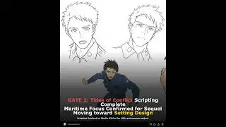 GATE 2: Tides of Conflict Scripting Complete Maritime Focus Confirmed for Sequel Moving toward Setti