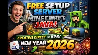 Set up a Minecraft Java server for creative direction in the server | VPS