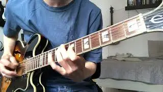Tom Waits & Marc Ribot - Jockey Full of Bourbon (Guitar Solo Cover)