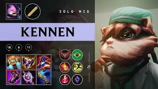 Kennen Mid vs Quinn - BR Grandmaster Patch 25.22
