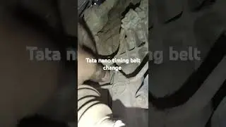 tata nano timing belt change and marking