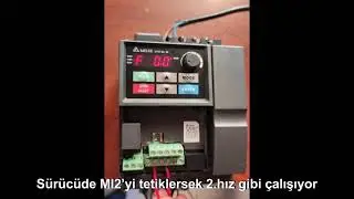 DELTA VFD-EL-W AC S&uuml;r&uuml;c&uuml; Ters Y&ouml;nde S&uuml;rememe Problemi