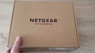Распаковка Netgear MS108EUP / Unboxing Netgear MS108EUP