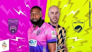 Match 28 HIGHLIGHTS | New York Strikers vs Team Abu Dhabi | Day 10 | Abu Dhabi T10 Season 6