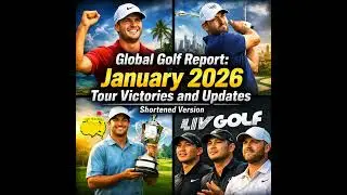 #473 Global Golf Report: January 2026 Tour Victories and Updates – Shortened Version