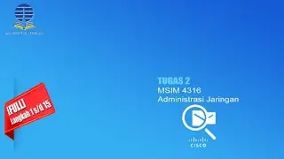 TUGAS 2 MSIM 4316 ❕️ Administrasi Jaringan [FULL] ‼️