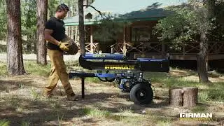22 Ton 196cc Log Splitter \ Fendeuse de b&ucirc;ches de 196 cm cubes, 22 tonnes - 9291790