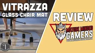 Vitrazza Glass Chair Mat Unboxing and First Impressions | 46x60 Prima Collection