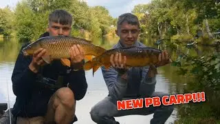 I Caught A New PB Carp! (Match Lake Fishing)